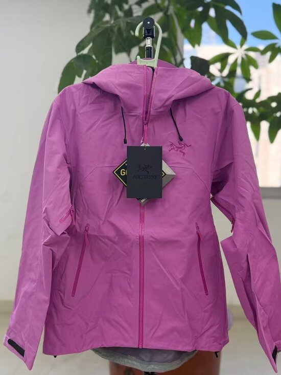Arc'teryx Jackets & Blazers - Arc'teryx Beta Collection, Fuchsia, Sporty Hooded Hardshell Jacket, Size S.